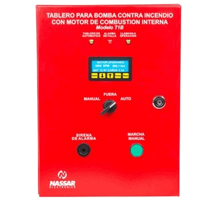 Contra Incendios para Motores de Combustión Interna de 1 Batería